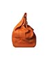 HAC 50 Veau Taurillon Clemence Leather IN Orange, side view
